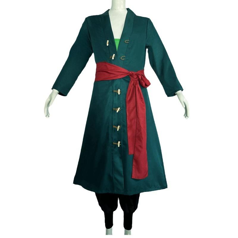 Fantasia Wano Country Roronoa Of Zoro Cosplay Kimono Anime Pirate Disfraz Costume Men Male Halloween Carnival Party Clothes