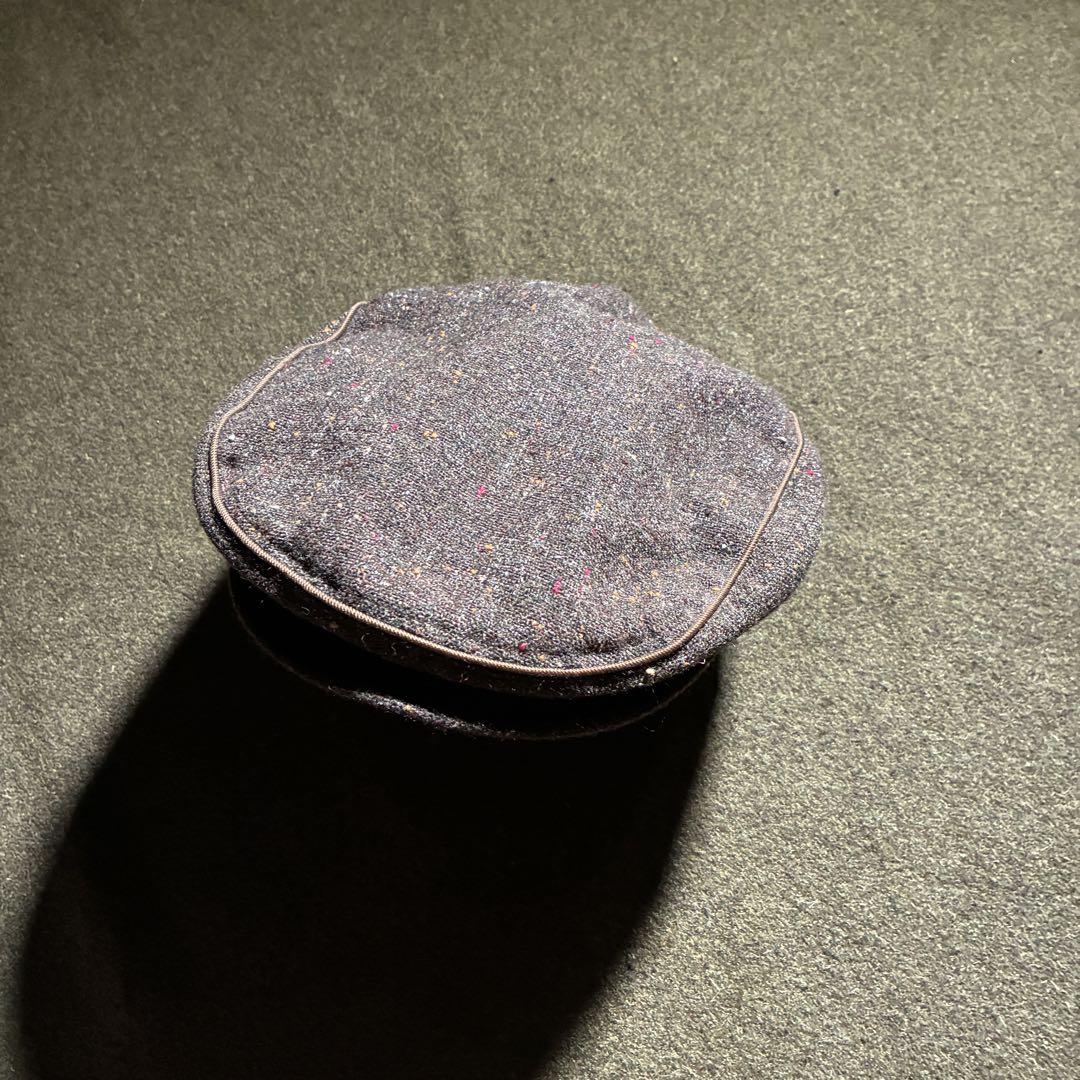 

[Б/У] Винтажная шерстяная охотничья кепка 90-х годов, Неизвестный бренд, Мраморный, Коричневый