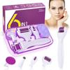 6-in-1 Microneedle Derma Roller, 0.25 / 0.5 / 1 Mm, Derma Roller for Body and Face, Stainless Steel Micro Needle Roller To Combat Wrinkles, Pregnancy