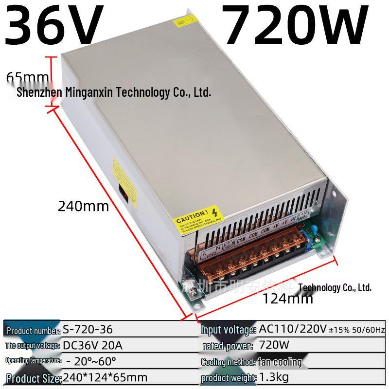 220V to Multi-Voltage Switching Power Supply for LED Strips and Monitors (5V, 12V, 24V, 36V, 48V; 5A-30A)