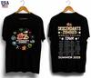 New Apprel  Disney Tour 2025 Descendants Zombies Worlds Collide Tour Unisex T-Shirt Graphic Tee