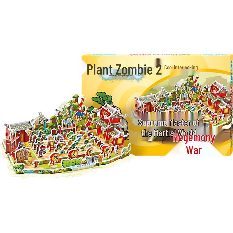 Rostliny vs. Zombies 2 Časo-prostorová cesta 3D puzzle