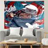1PC Vibrant Anime Characters K-pop music group Tapestry Accessories for Bedroom,Livingroom, dormitory Room Wall Decor Fan Birthday Gifts