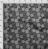oneOone Cotton Flex Gray Fabric Dotted Floral Craft Projects Decor Fabric Printed By The Yard 40 Inch
