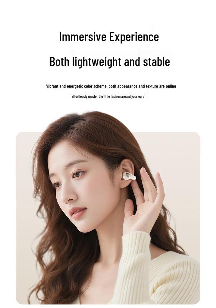 Bluetooth Ear Clip Earbuds 2026 | M09 Wireless, Comfortable, Pain-Free, High-Performance