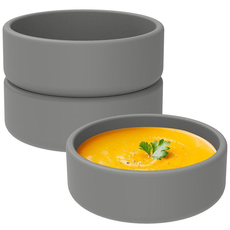 AAAF Air Fryer Egg Moulds Non-Stick Silicone Egg Poacher Cup Air Fryer Egg Poacher Grey серый
