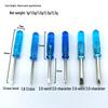 Small Multi-Tip Screwdriver Toy Gift: 45mm Blue, 65mm Red, 2.5 & 2.0 mm Tips