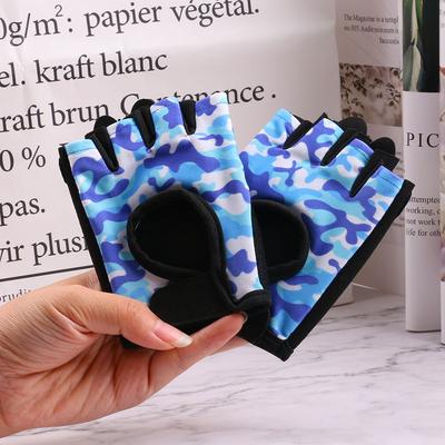 Children's Riding Half Finger Gloves Balance Bike Outdoor Shock Absorption Spring and Summer Thin Sliding Wheel Skating Sports Gloves