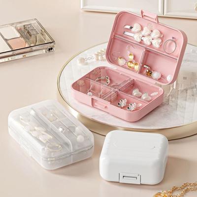 Mini Pill Case Portable Storage Box Multipurpose Jewelry Box  Necklace