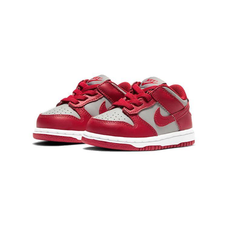 Nike Dunk Low TD UNLV Baby Sneakers Red Medium-Grey Varsity-Red CW1589-002