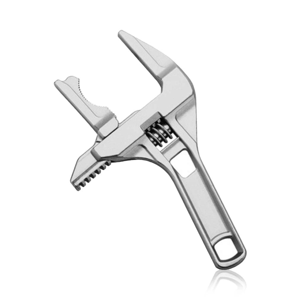 Bathroom Plumbing Wrench Short Handle Repairing Large Opening Spanner Basin Sink Multifunctional Faucet Pipe Tubing Hand Tool