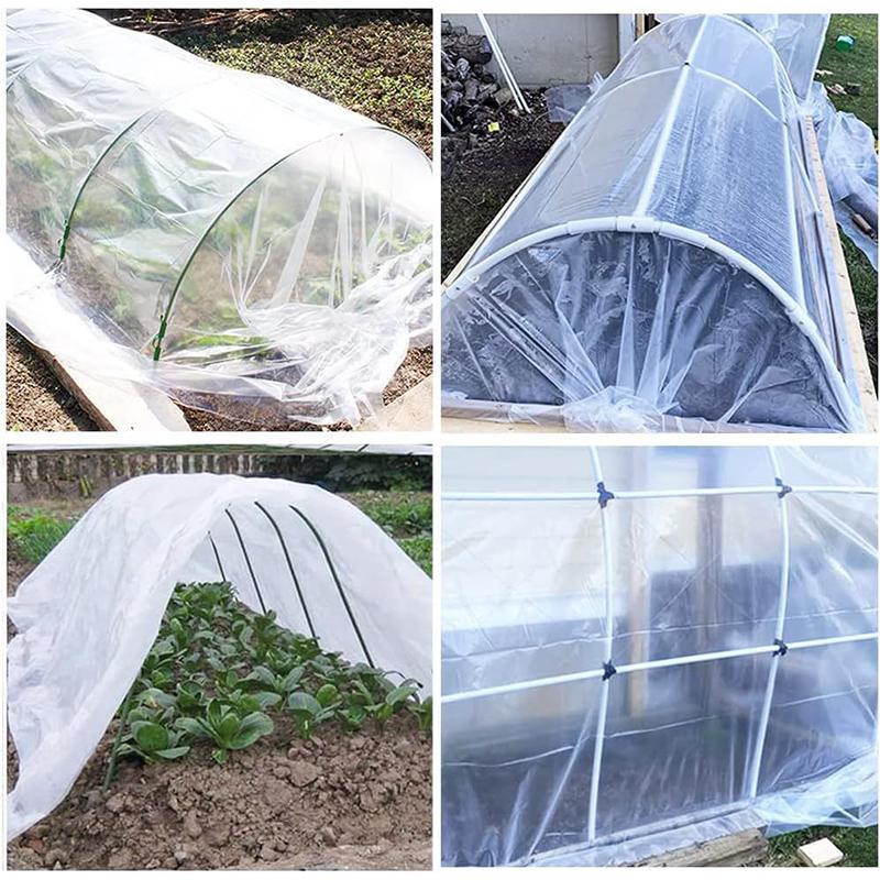 Gewächshaus Pflanzenabdeckung Garten Regendicht Kunststoff UV-beständig Gartenbau Winddicht Staubdicht Dick Landwirtschaft Transparent