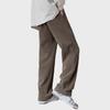 Chaolun Men's Corduroy Straight Casual Pants, New Autumn Plus Velvet, Loose Fit, Long Sports Pants