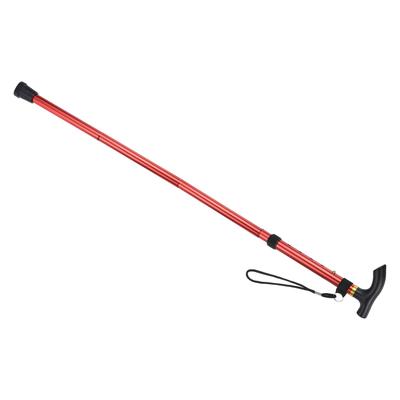 Bastões de Caminhada Dobráveis METERXITY, Telescópicos e Dobráveis, para Homens e Mulheres, Caminhada e Mochilismo, 85cm - 95cm, Vermelho