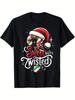 Sweet But Twisted Candy Cane Christmas Humor Men's T-shirt