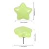 30Pcs Five Pointed Star Thumb Tacks Colored Resin Flat Push Pins for Office Classroom Home Cork Board Notice Board Travel Map