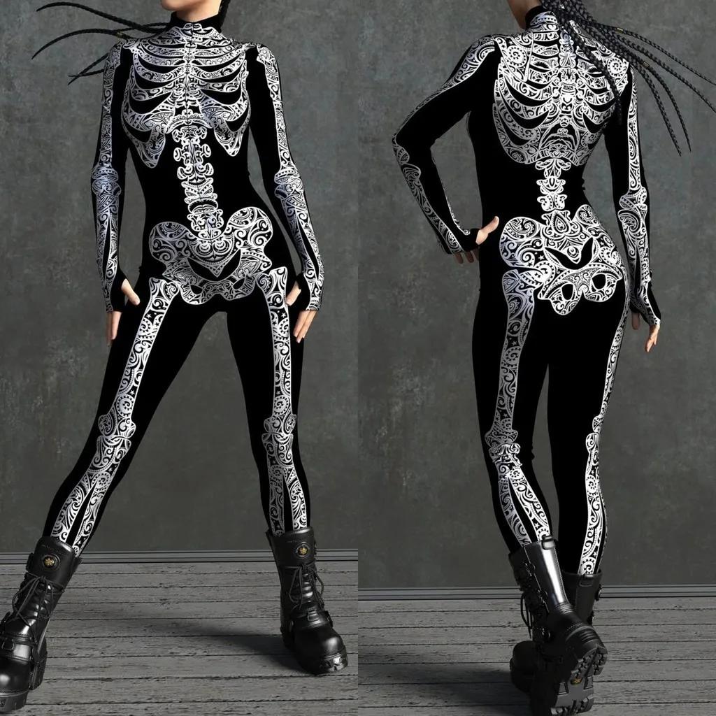 

3D цифровий друк сценічних костюмів для дорослих Хелловін події карнавал тематична вечірка косплей костюм гральний костюм комбінезон Adults M