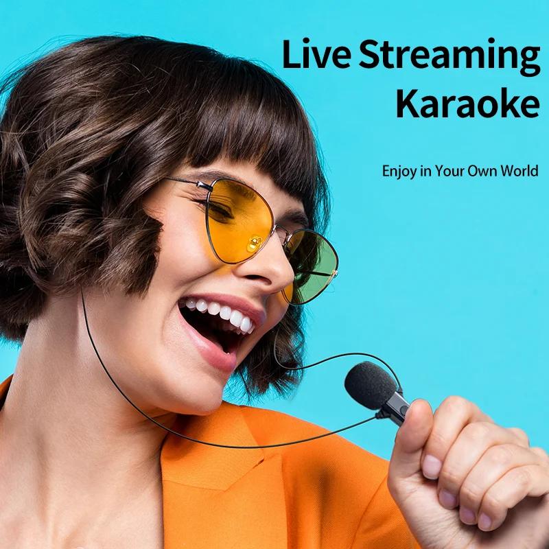 Dynamic HiFi Wired Earphone Sport Headphone Bass Stereo Gaming Live Karaoke Headset Music Earbuds 3.5mm Type C In Ear With Mic