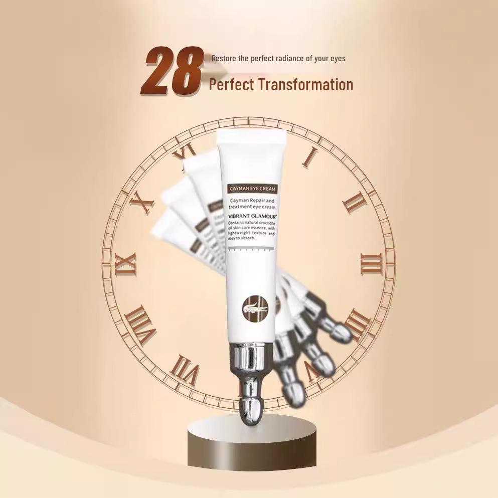 GlamourCayman Repair Eye Cream: Crocodile Eye Cream for Fine Lines, Moisturizing, Hydrating, and Repairing.