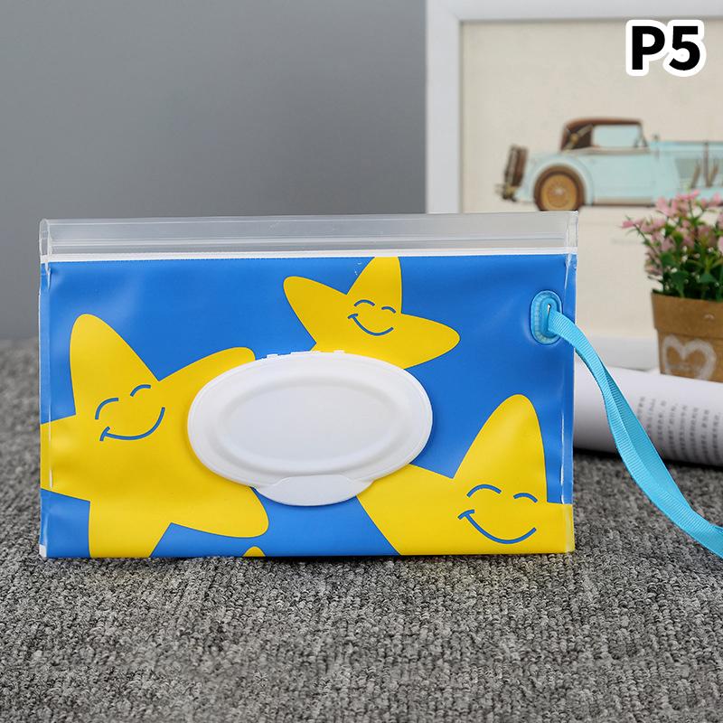 1 Adet Eva Bebek Islak Mendil Kılıfı Mendil Tutucu Kutu Kapaklı Çıtçıtlı Askılı Yeniden Kullanılabilir Doldurulabilir Islak Mendil Çantası Dış Mekan Kullanışlı Peçete Kutusu