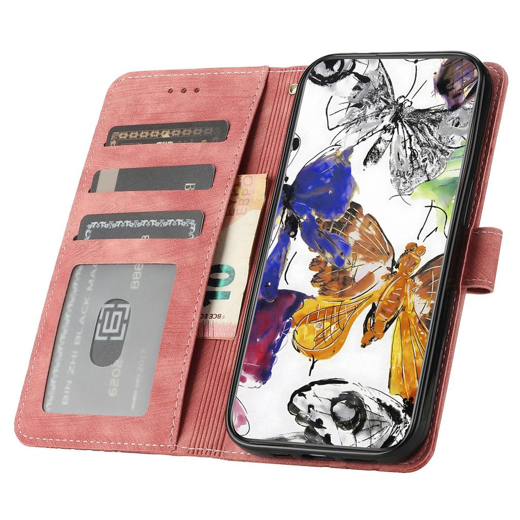 Pour Oppo Find X8 Pro 5G Coque Design Papillon Portefeuille à Rabat Couvercle de Téléphone en Cuir Toucher Doux