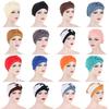 Comfortable Polyester Turban Hat With Braid Design For Men And Women
