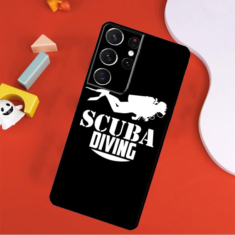 Scuba Diving Quote Phone Case For Samsung Galaxy S25 Ultra S9 S10 S20 FE S21 S22 S23 S24 Plus S24 Ultra Cover