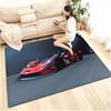 Racing Car Rug Multi-size Anti-Slip Polyester Carpet High-Definition Sport Car Print Modern Living Room Kids Game Room Decor Mat
