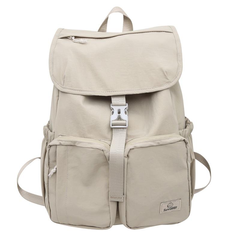 Schoolbag Japanese Retro Backpack Women's 1011 New Large-capacity Travel Backpack Male College Student Casual Simple Schoolbag Tide