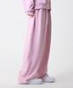 UNKNOWN PLANET Daily Double-Pleat Wide Pigment Sweatpants Baby Pink