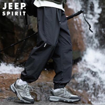 JEEP SPIRIT Men's Autumn/Winter Workwear Jogger Pants