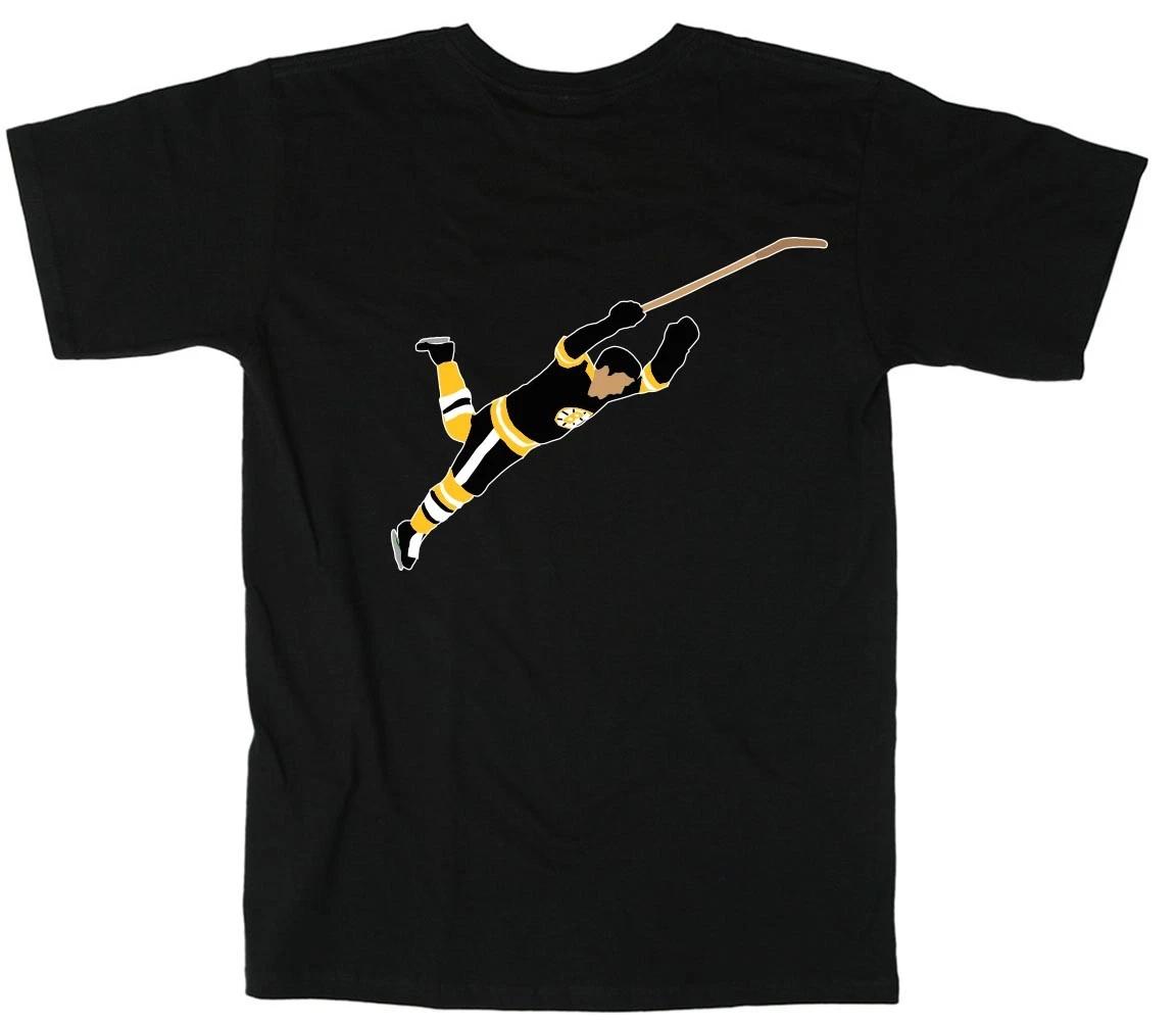 Bobby Orr Boston Bruins Stanley Cup The Dive T-Shirt XS