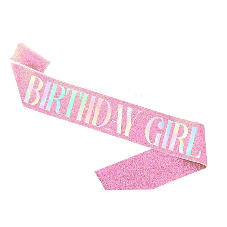 Birthday Girl Queen Crown Headband