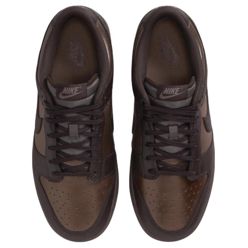 Nike Dunk Abrasion Resistant Abrasion Resistant Low Top Skateboard Shoes Unisex Brown Black HQ1979-001