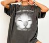 Funny Cat I Need Ibuprofen Graphic T-shirt, Vintage Kitten Meme Tee