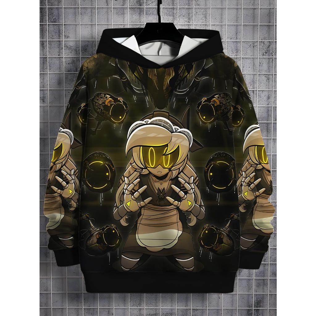 Murder Drones Sezon Nadruk 3D Na Wszystkie Sezony Dziecięca Bluza Casualowa Fajne Pulowery Unisex Ubrania Chłopięce Dziewczęce Bluzy z Kapturem