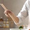 1pair Of Extra Long Beech Wooden Noodles Kitchen Cooking Frying Chopsticks For Home Kitchen