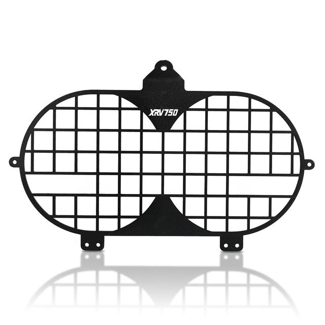 Motorrad Scheinwerfer Scheinwerfer Kühlergrill Schild Schutz Cover Schutz Für Honda XRV750 Twin 1996-2002 1997 1998 1999 XRV 750