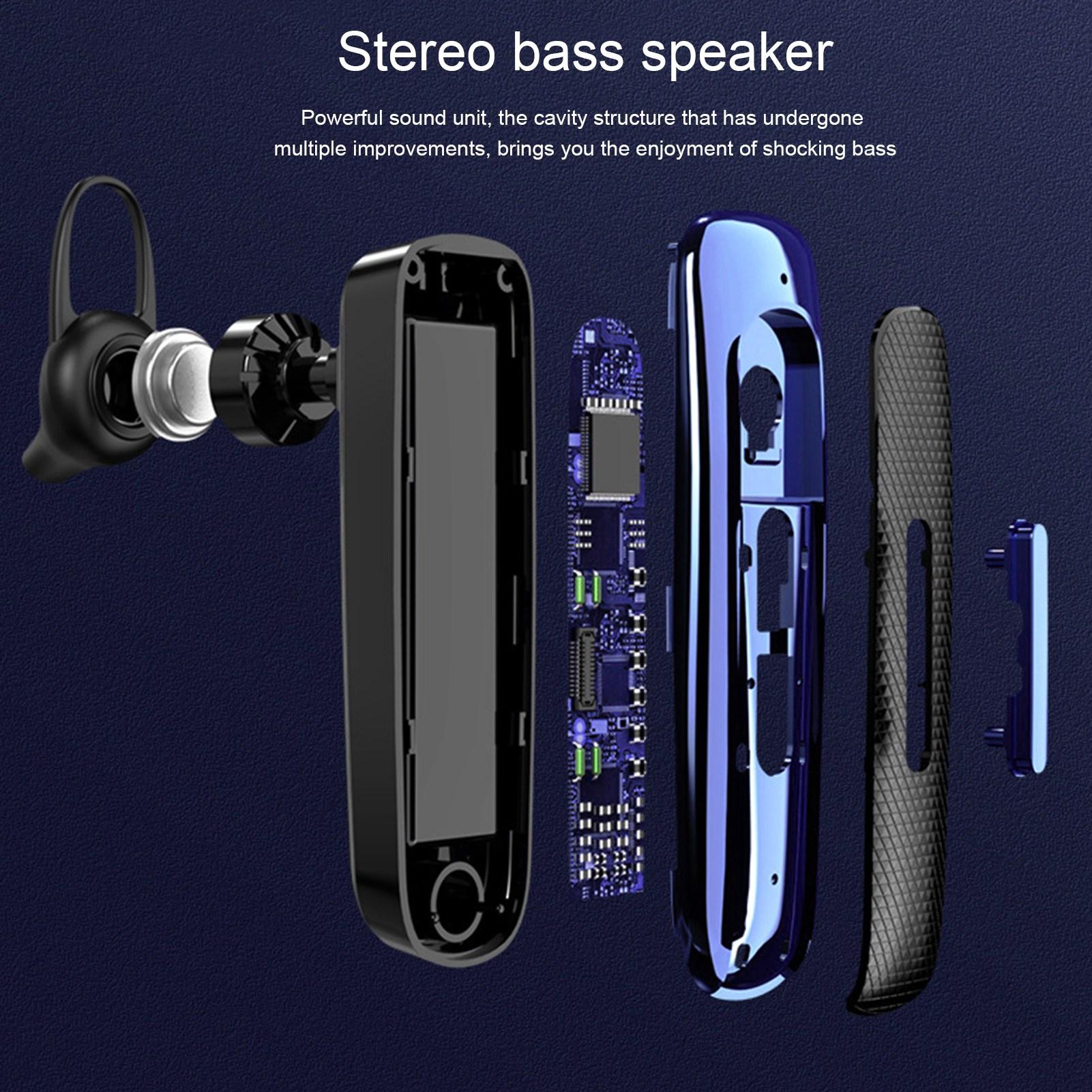 

Wireless Earphone Single Ear Hanging Business Earbuds for Driving