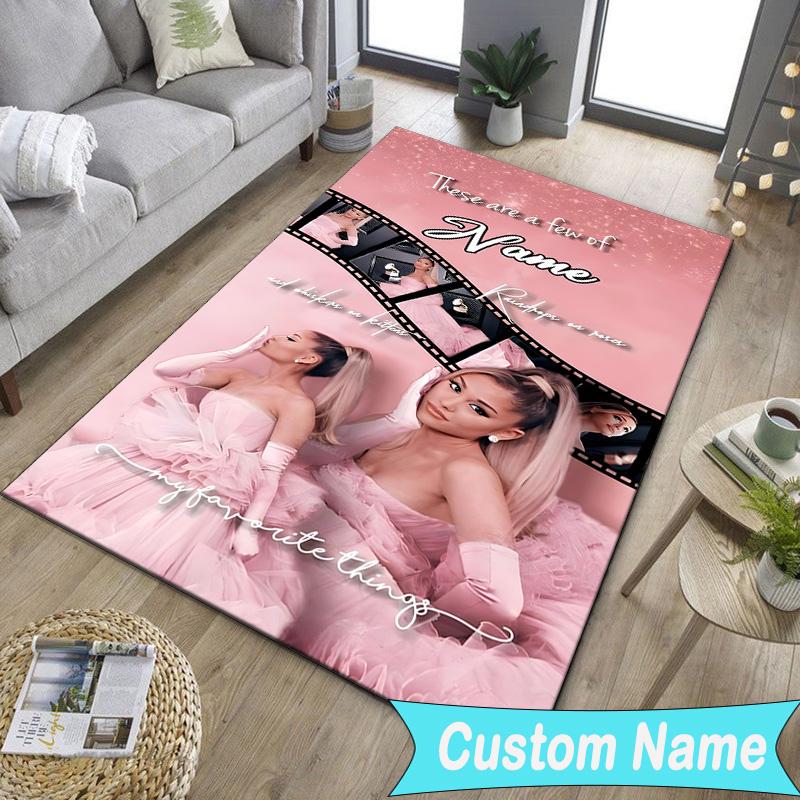 1PC Custom Name Artistic Ariana Carpet Game rug Area Rug Suitable for Kitchens, Homes, Offices, Living Rooms,Home Decor,Birthday Gift