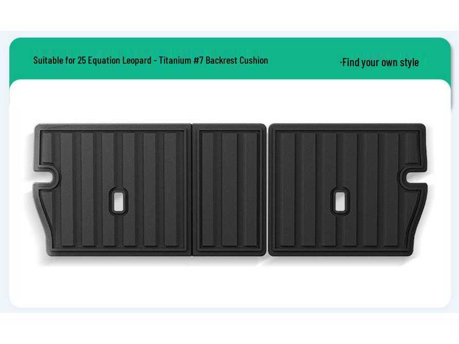 TPE All-Weather Floor Mats & Trunk Mat for BYD Fangchengbao Yangwang U7 Cars.