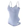 Plus Size Strapless Bodysuit for Women Thong-Style Buttock-Lifting, Tummy-Tucking, Waist-Cinching High-Stretch Shaping Underwear Crotchless Design