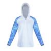 Mens Long Sleeve Hooded Quick-Dry UV Protection Fishing Shirt Outdoor Sports Cycling Jersey Style