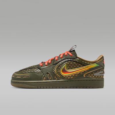 Jordan 1 Low Method of Make V3 Brown Kelp Cargo Khaki (Women s) 38.5