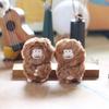 Niedlicher kleiner Affe-Anhänger, Plüsch-Spielzeugpuppe, Cartoon-Schultasche, hängende Dekoration, Schlüsselanhänger, Puppe