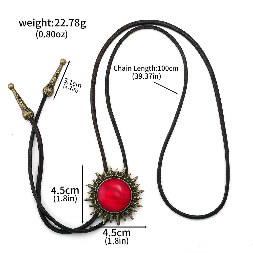 Classic Bolo Tie for Men Women Vintage Hat Pendant Viking Bolotie Necktie Western PU Leather Rope Tie Concert Shirt Tie Jewelry