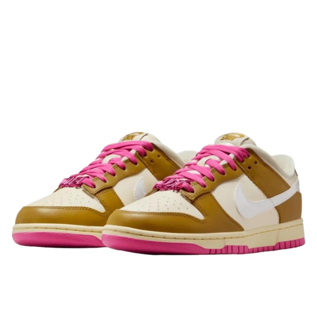Nike Dunk Low SE Just Do it Bronzine Pink