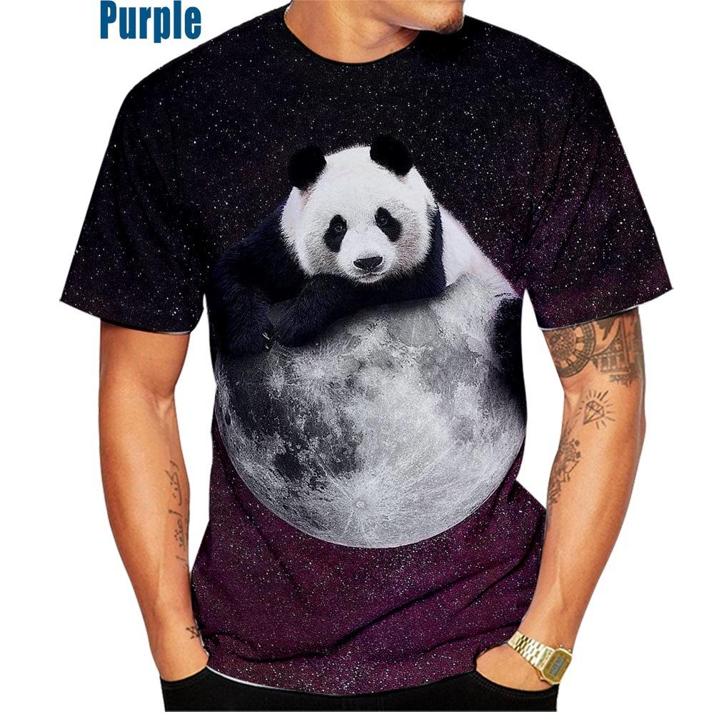 Футболка в стиле хип-хоп с 3D принтом «Медведь» — фото 6