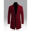 Men S Slim Fit Mid Length Trench Coat Casual Business Style