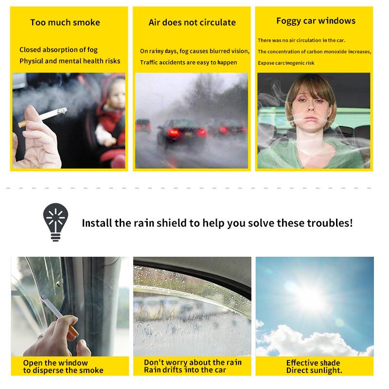 BAIC X55 VERVE Window Visor [Philippines]